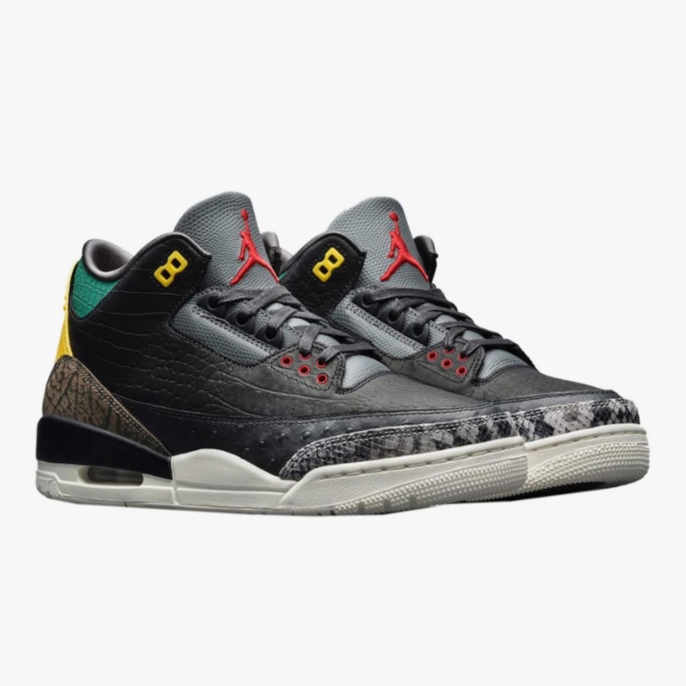 Jordan Kids Sneakers - Yellow, Green, Red, Black